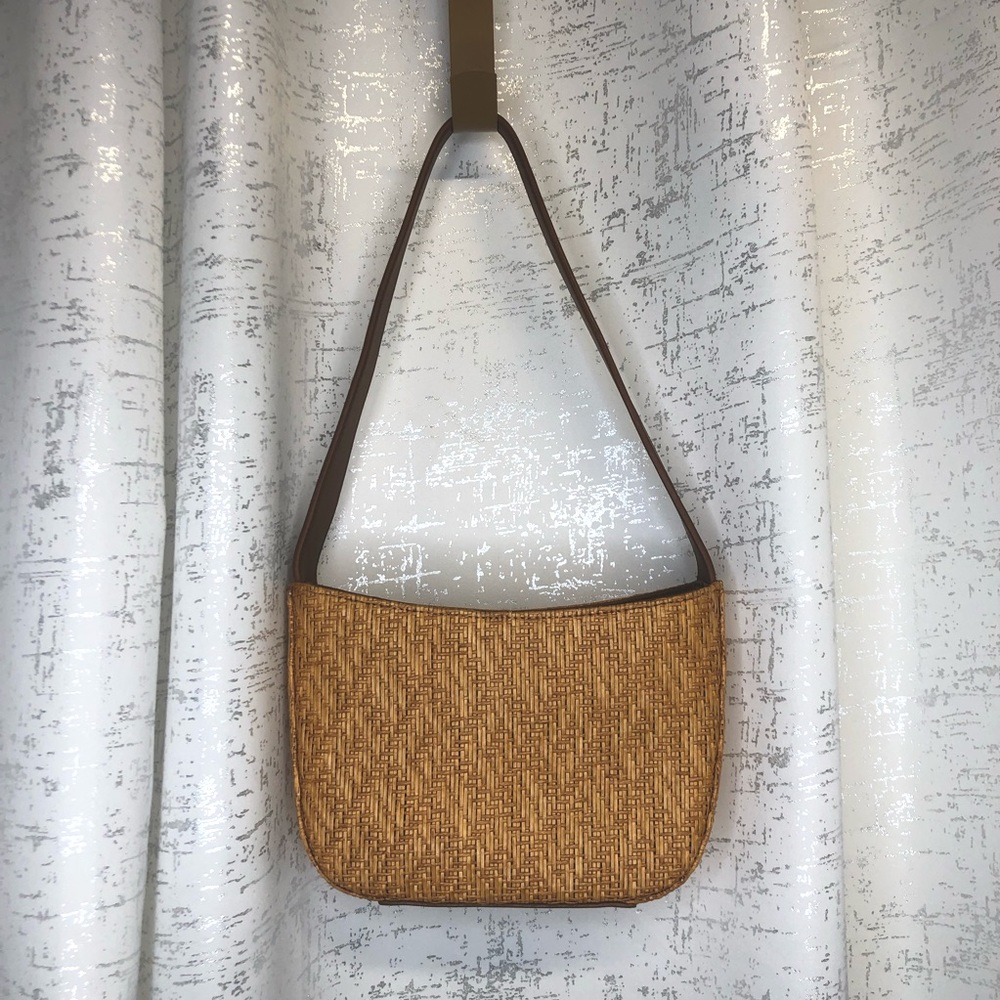 Fossil Basket Weave Handbag